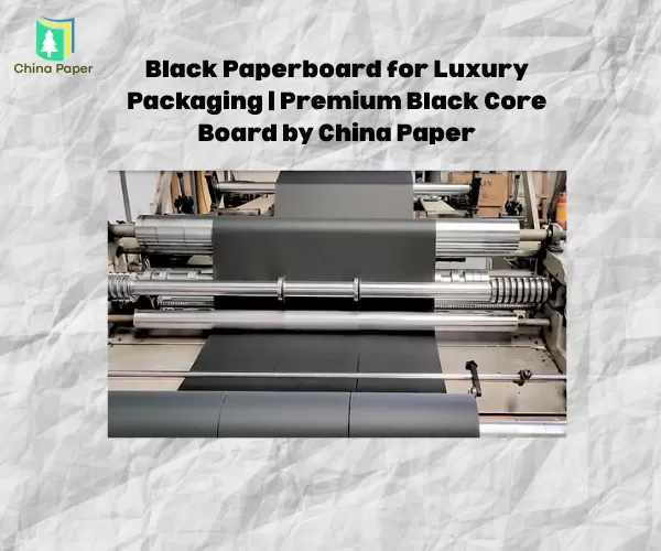 Kertas Karton Hitam untuk Kemasan Mewah | Papan Inti Hitam Premium oleh China Paper