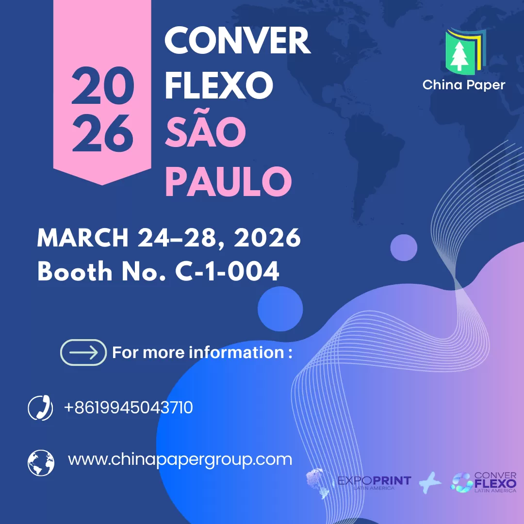 China Paper Siap untuk ConverFlexo 2026 di São Paulo