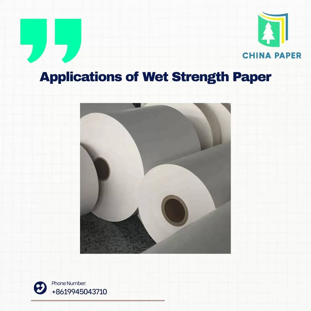Aplikasi Kertas Wet Strength Aplikasi Kertas Wet Strength