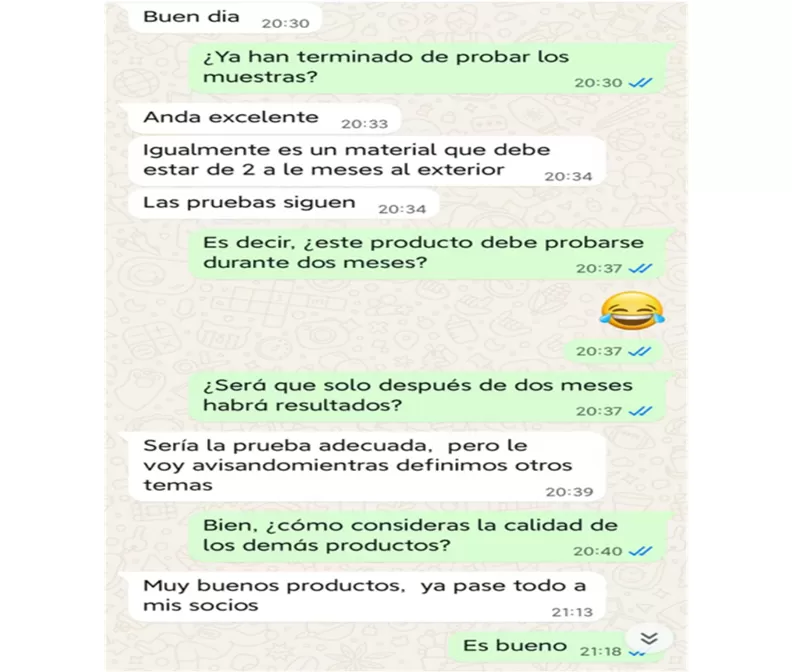 Umpan Balik Pelanggan dari Argentina