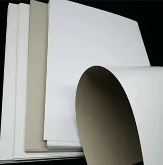 Kertas Duplex dengan Lapisan Belakang Abu-abu