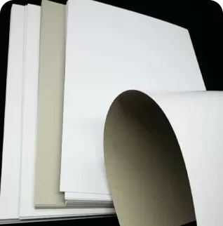 Kertas Duplex dengan Lapisan Belakang Abu-abu